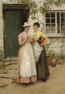 Fred Millard, R.B.A. - News from afar