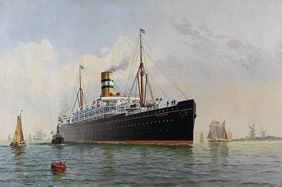 Fred Pansing - Holländischer Passagierdampfer \