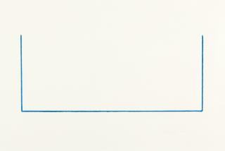 Fred Sandback - Bl. 6 aus: Folge von 6 Lithographien