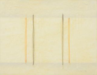 Fred Sandback - Entwurf für Eine Komposition im Vertikalen