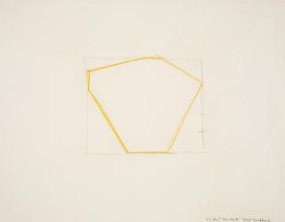 Fred Sandback - Ohne Titel (Raumveränderung)