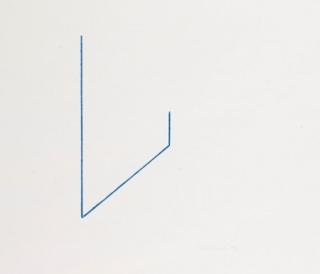 Fred Sandback - Ohne Titel