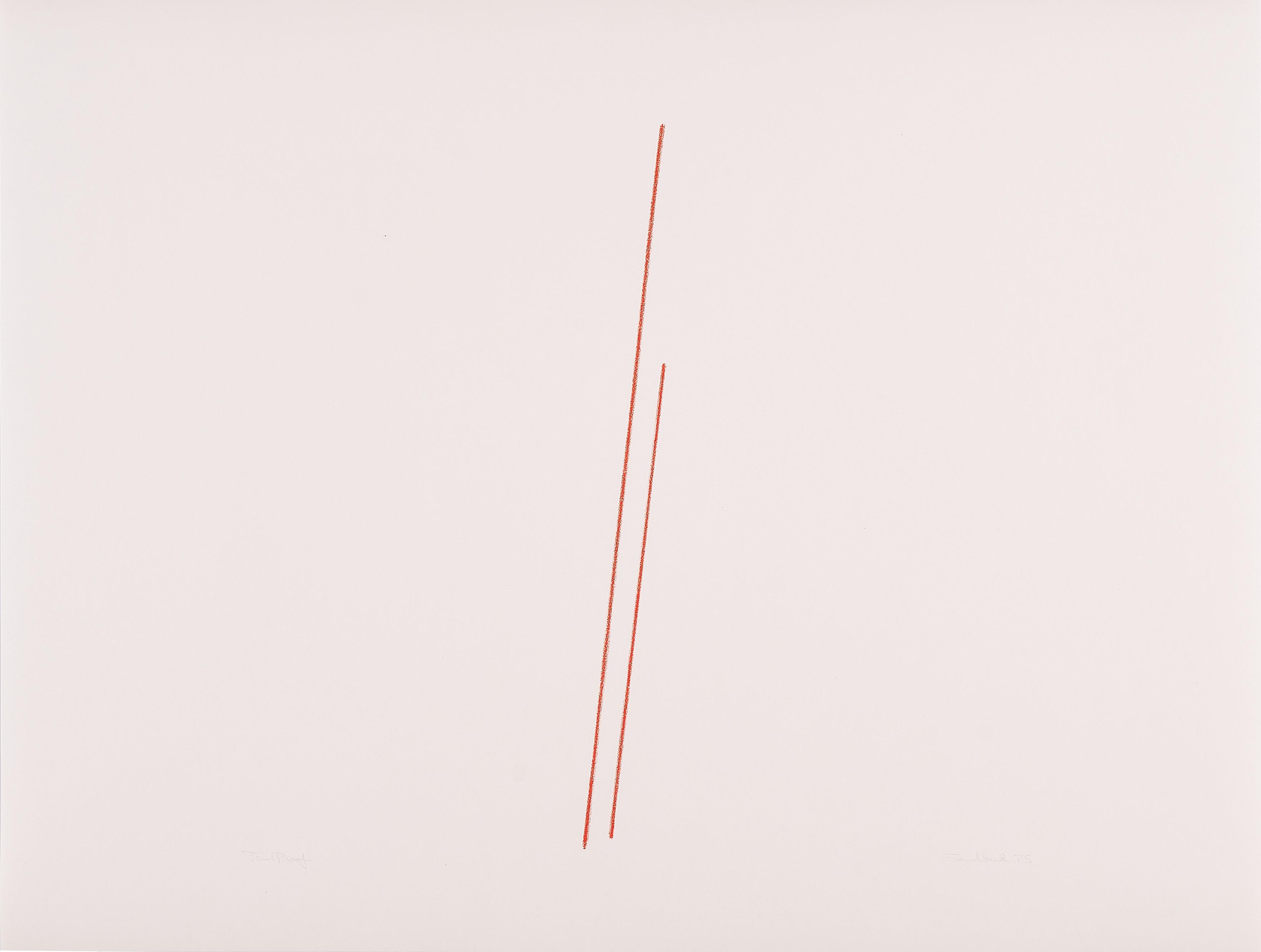 Fred Sandback - Ohne Titel.