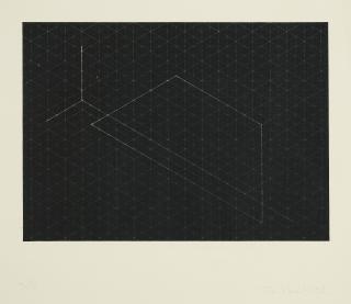 Fred Sandback - Photostat Nr. 21 (Aus: Serie von 22 Photostaten).