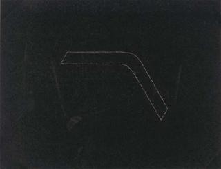 Fred Sandback - Twenty-Two Constructions From 1967: One Plate (J. 121)