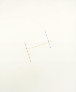 Fred Sandback - Untitled, 1987