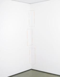 Fred Sandback - Untitled (RLR of A Series of Eight Sculptures, Closed Series)