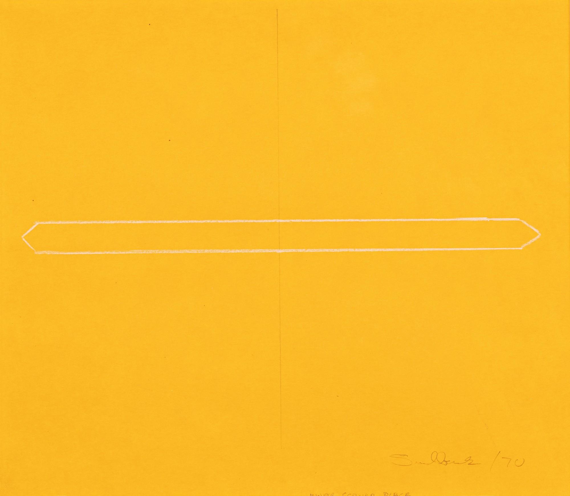 Fred Sandback - White Corner Piece