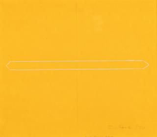 Fred Sandback - White Corner Piece