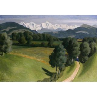 Fred Stauffer - Sommerlandschaft, 1931 Summer Landscape, 1931  