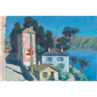 Fred Stauffer - Tessiner Landschaft Landscape In Ticino