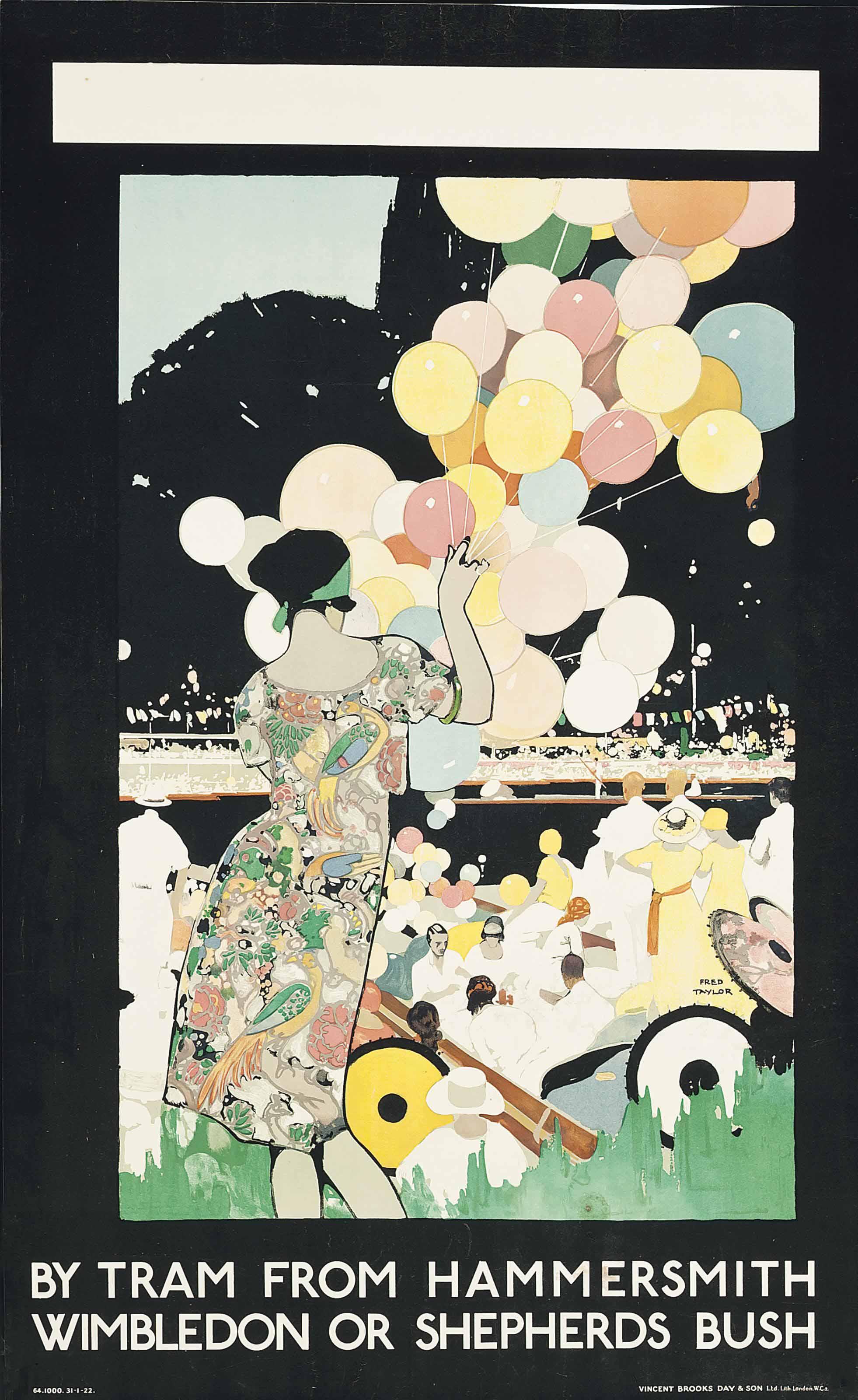 Fred Taylor - BY TRAM FROM HAMMERSMITH, WIMBLEDON OR SHEPHERDS BUSH