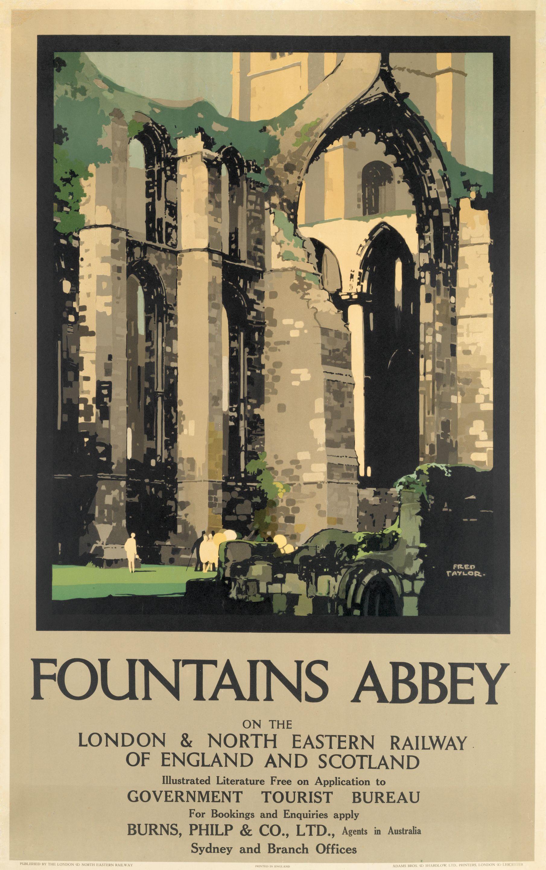 Fred Taylor - Fountains Abbey, Lner