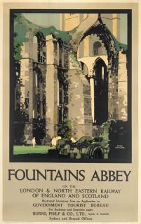 Fred Taylor - Fountains Abbey, Lner