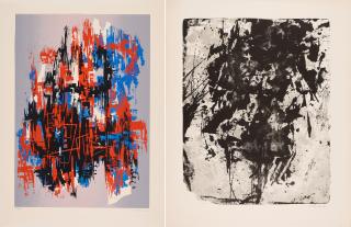 Fred Thieler - Konvolut von 2 Druckgrafiken.