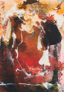 Fred Thieler - Ohne Titel (75-H K/1).