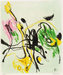 Fred Thieler - Ohne Titel (F.Z. 9/55).