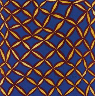 Fred Tomaselli - Blue Diamonds