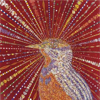Fred Tomaselli - Red Bird