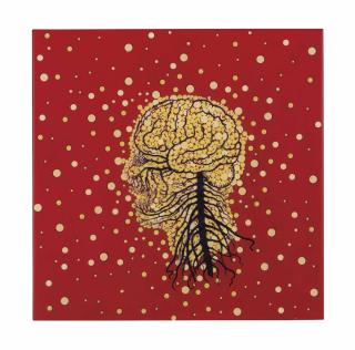 Fred Tomaselli - Red Head