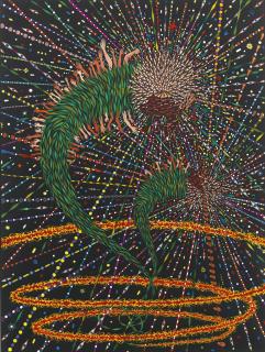 Fred Tomaselli - Study For Monsters Of Paradise Times Two