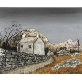 Fred Uhlman - A Cottage Near Ffestiniog