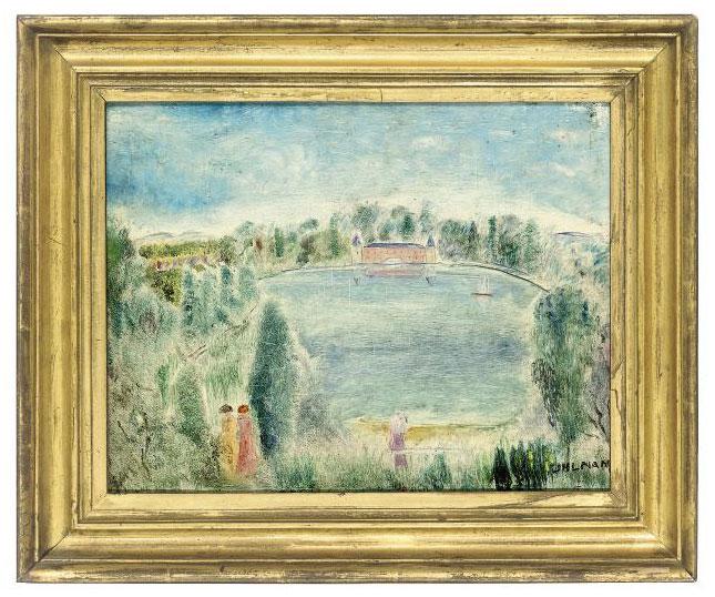Fred Uhlman - Chateau by the lake