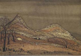 Fred Uhlman - Figures In A Landscape