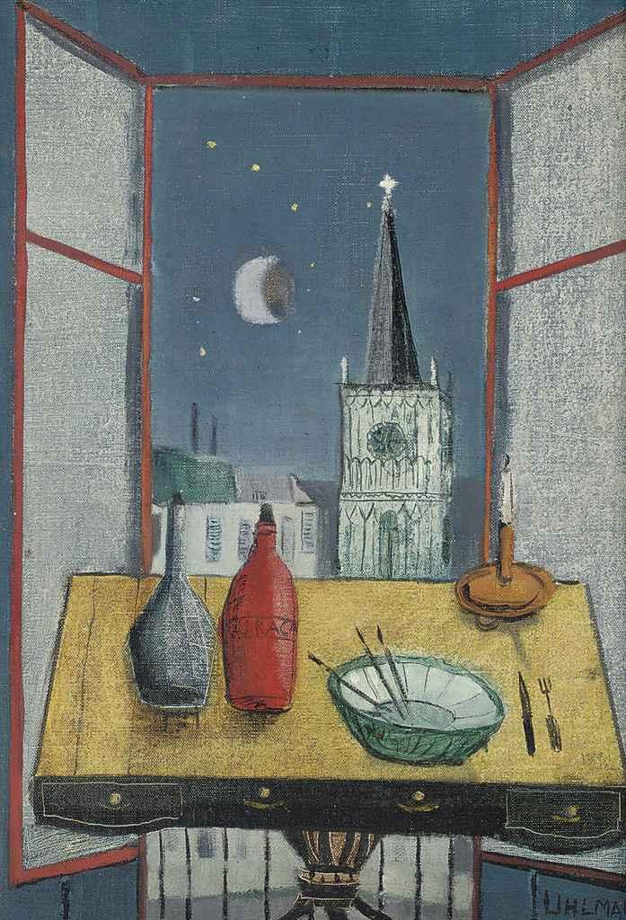 Fred Uhlman - From the Studio Window