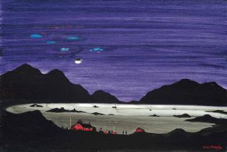 Fred  Uhlman - Moonlit Landscape