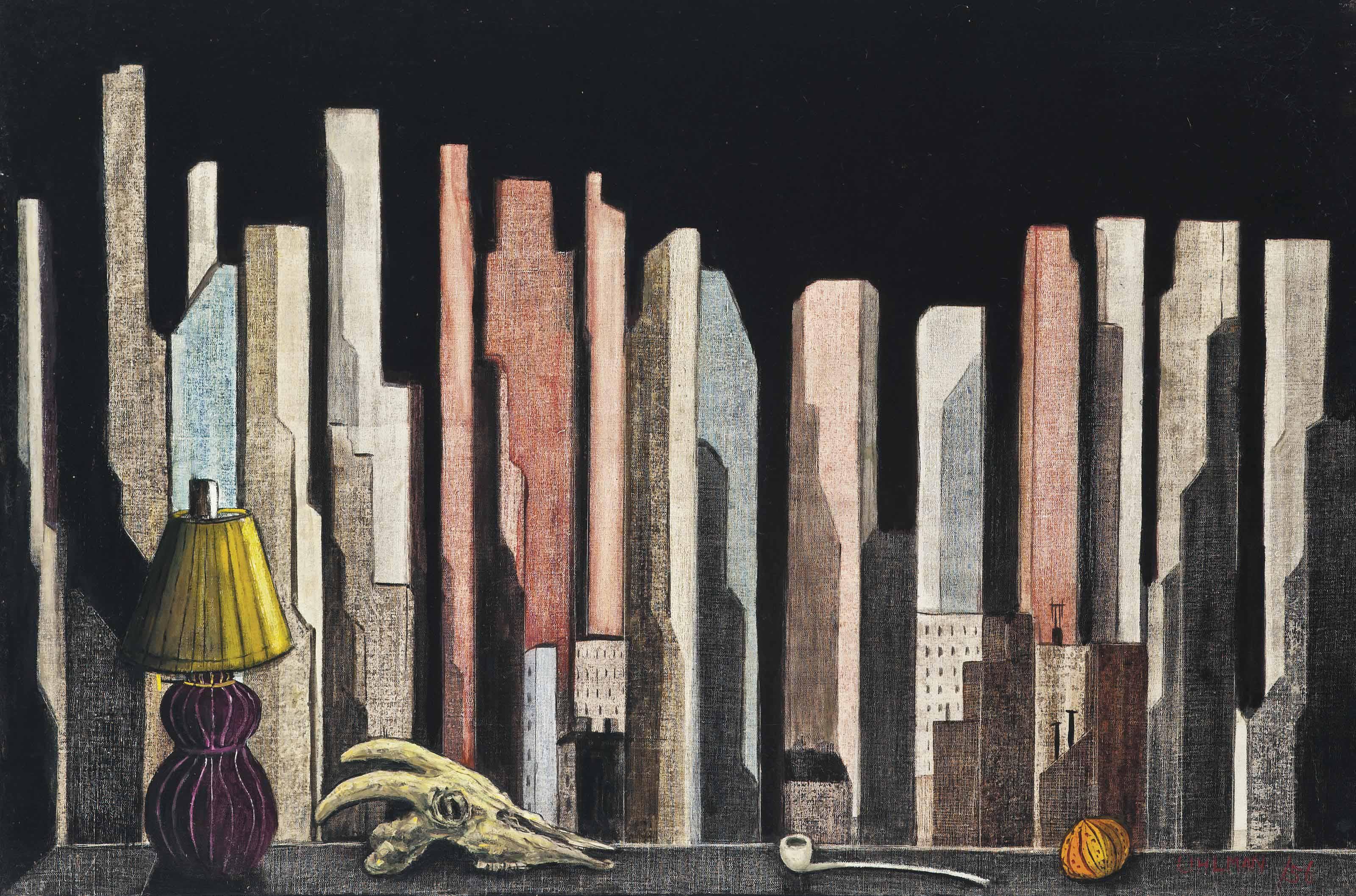 Fred Uhlman - New York at Night