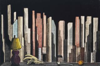 Fred Uhlman - New York at Night