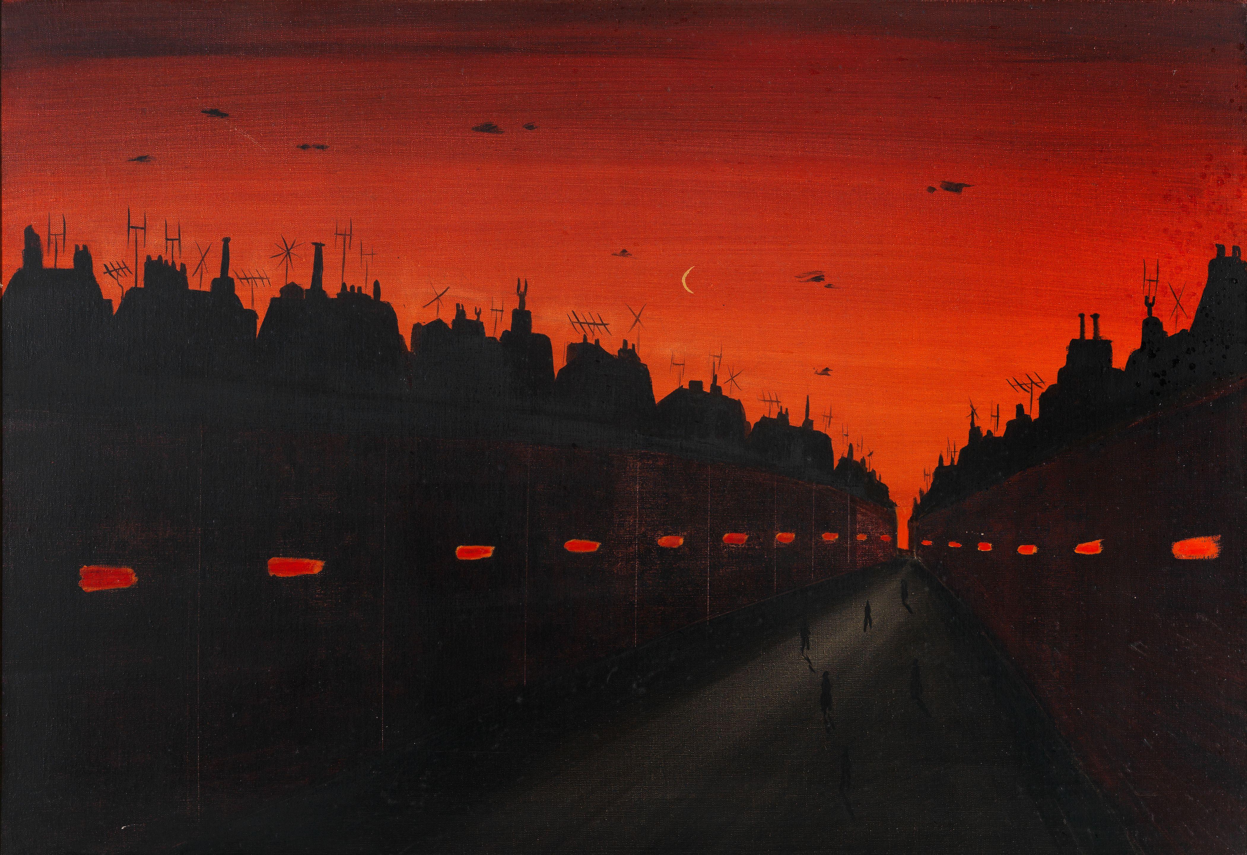 Fred Uhlman - Red Sky At Night