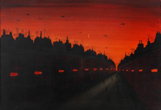 Fred Uhlman - Red Sky At Night