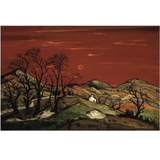 Fred Uhlman - Red Sky