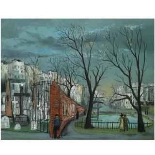 Fred Uhlman - The Cemetery