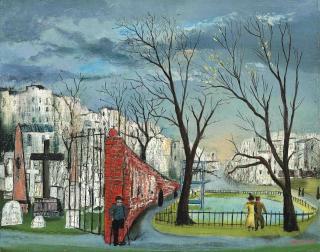 Fred Uhlman - The red wall