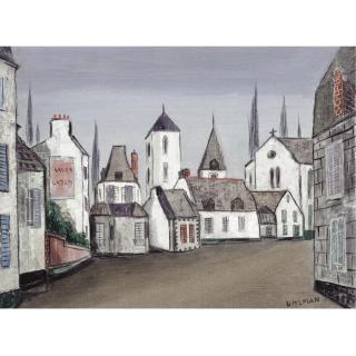 Fred Uhlman - Town In Brittany