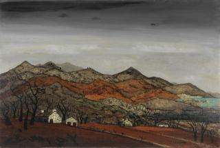 Fred Uhlman - Welsh Landscape (unframed)