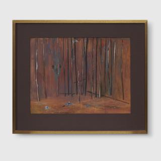 Fred Williams - After the Bush Fire, Sherbrooke, c.1960