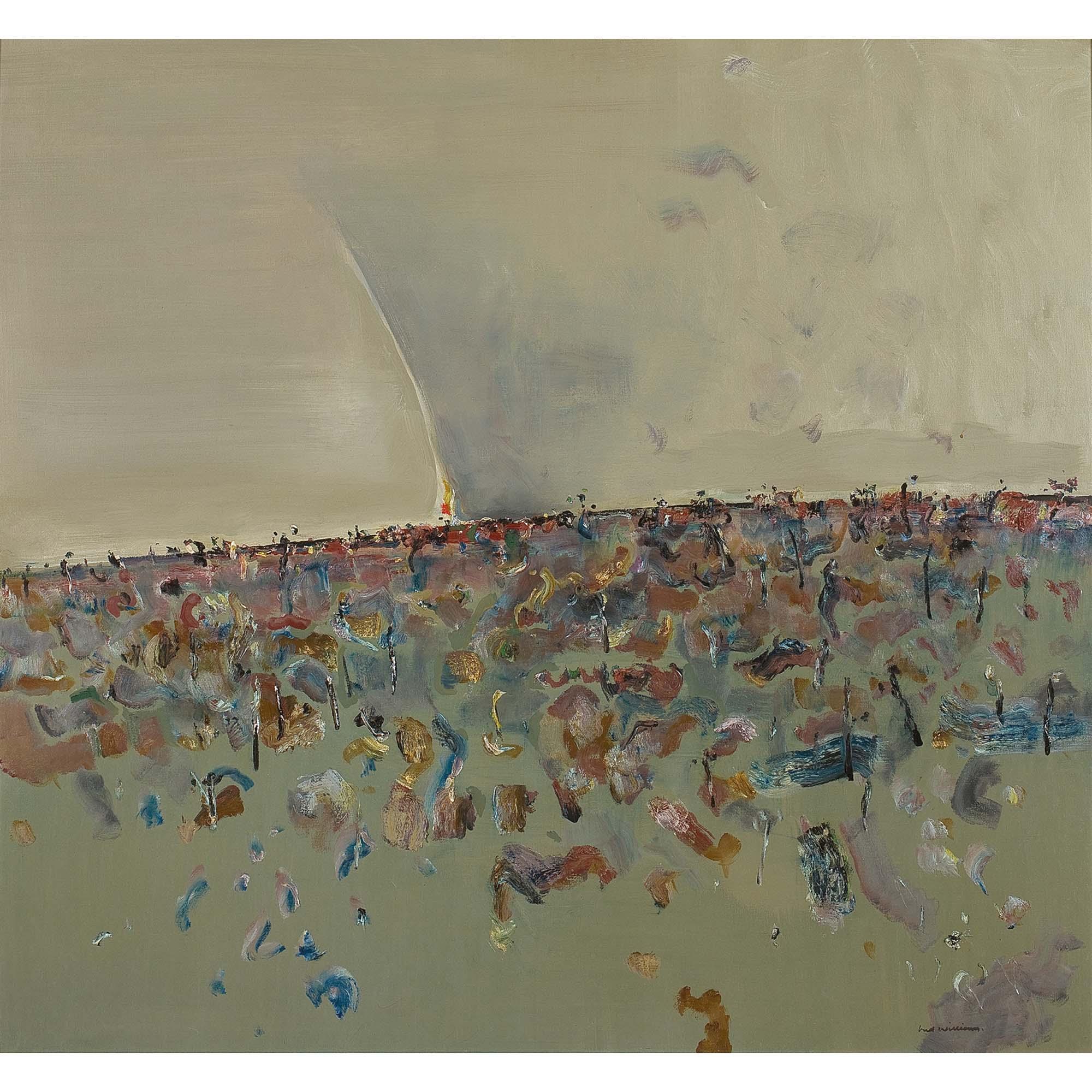 Fred Williams - Australian Fire Burning On The Ridge