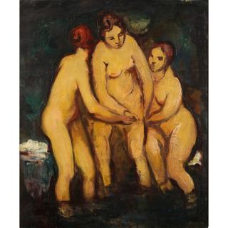 Fred Williams - Australian three Nudes