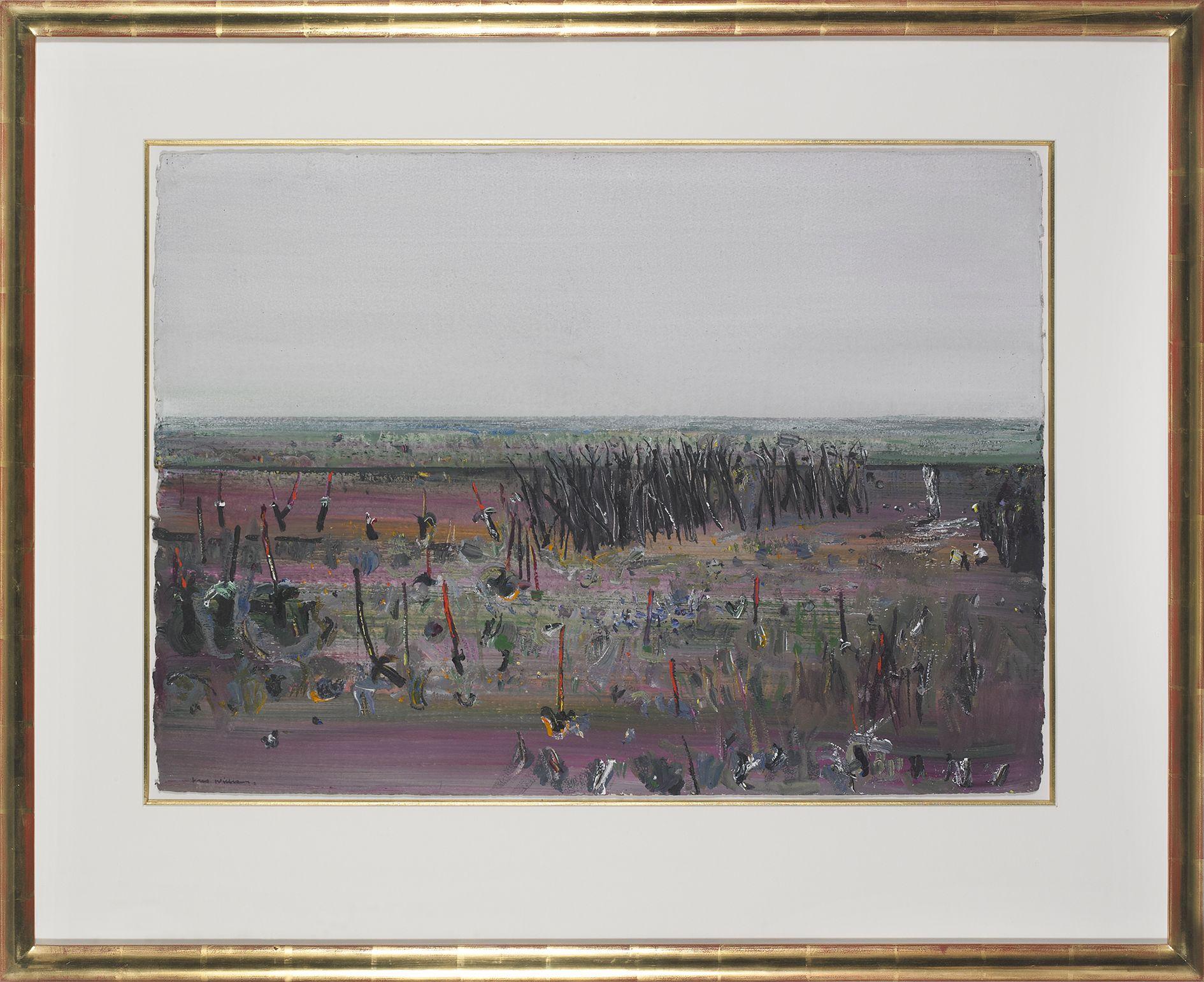 Fred Williams - Burnt Ti Trees, Flinders Island, 1974