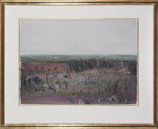 Fred Williams - Burnt Ti Trees, Flinders Island, 1974