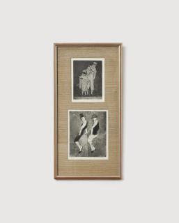 Fred Williams - Two Buskers and The Boy Friend, 1955-56