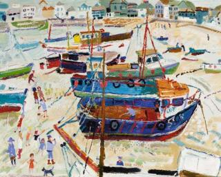 Fred Yates - Boats, St Ives