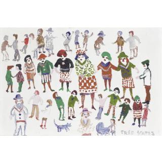 Fred Yates - Dancing Figures