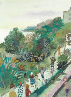 Fred Yates - In a Cornish Garden