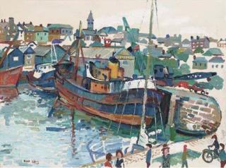 Fred Yates - Polperro Harbour