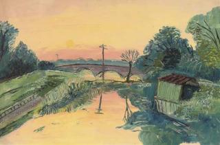 Fred Yates - Willington, Bedford River